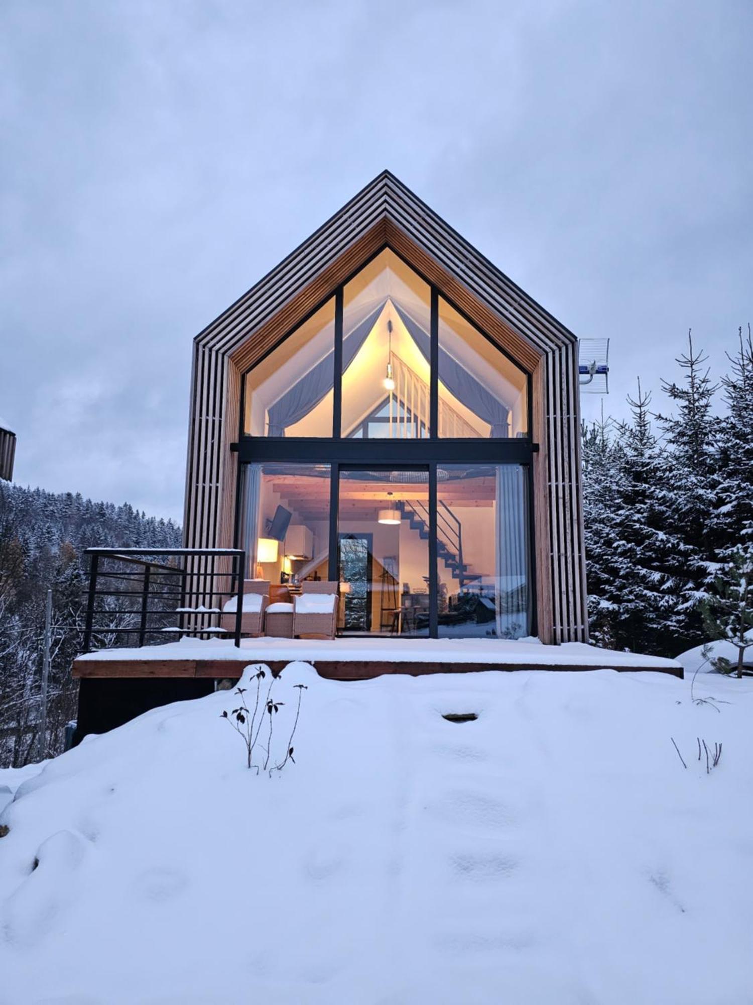Domki Pod Lasem - Domek Sosnowy Stronie Śląskie Dış mekan fotoğraf